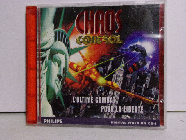 CHAOS CONTROL PHILIPS CDI CD-I COMPLET FRANÇAIS RARE