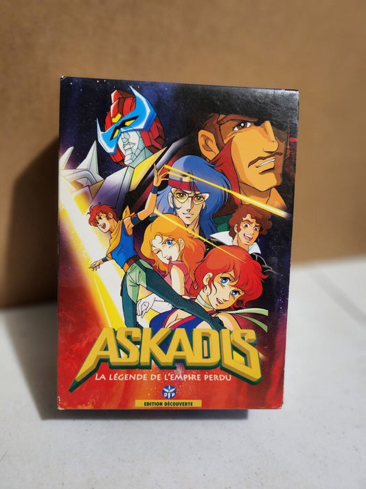 ASKADIS - La légende de l'empire perdu - Coffret 5 DVD neuf sous cellophane.