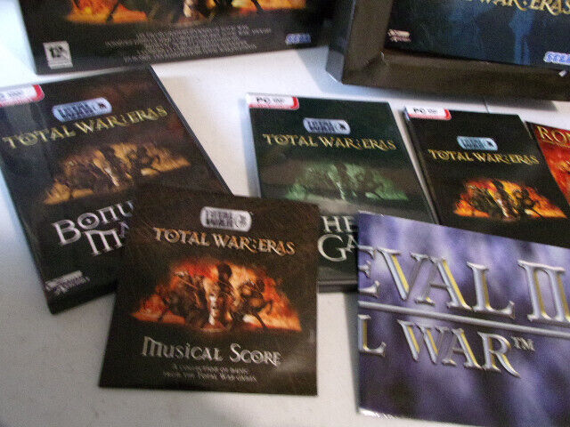 TOTAL WAR ERAS - EDITION COLLECTOR - PC COFFRET BIG BOX