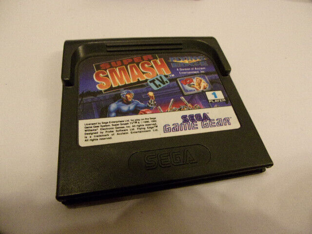 Jeu SUPER SMASH T.V. sur SEGA Game Gear