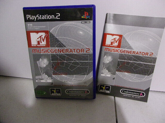 MTV Music Generator 2 complet sur Playstation 2 PS2 FR