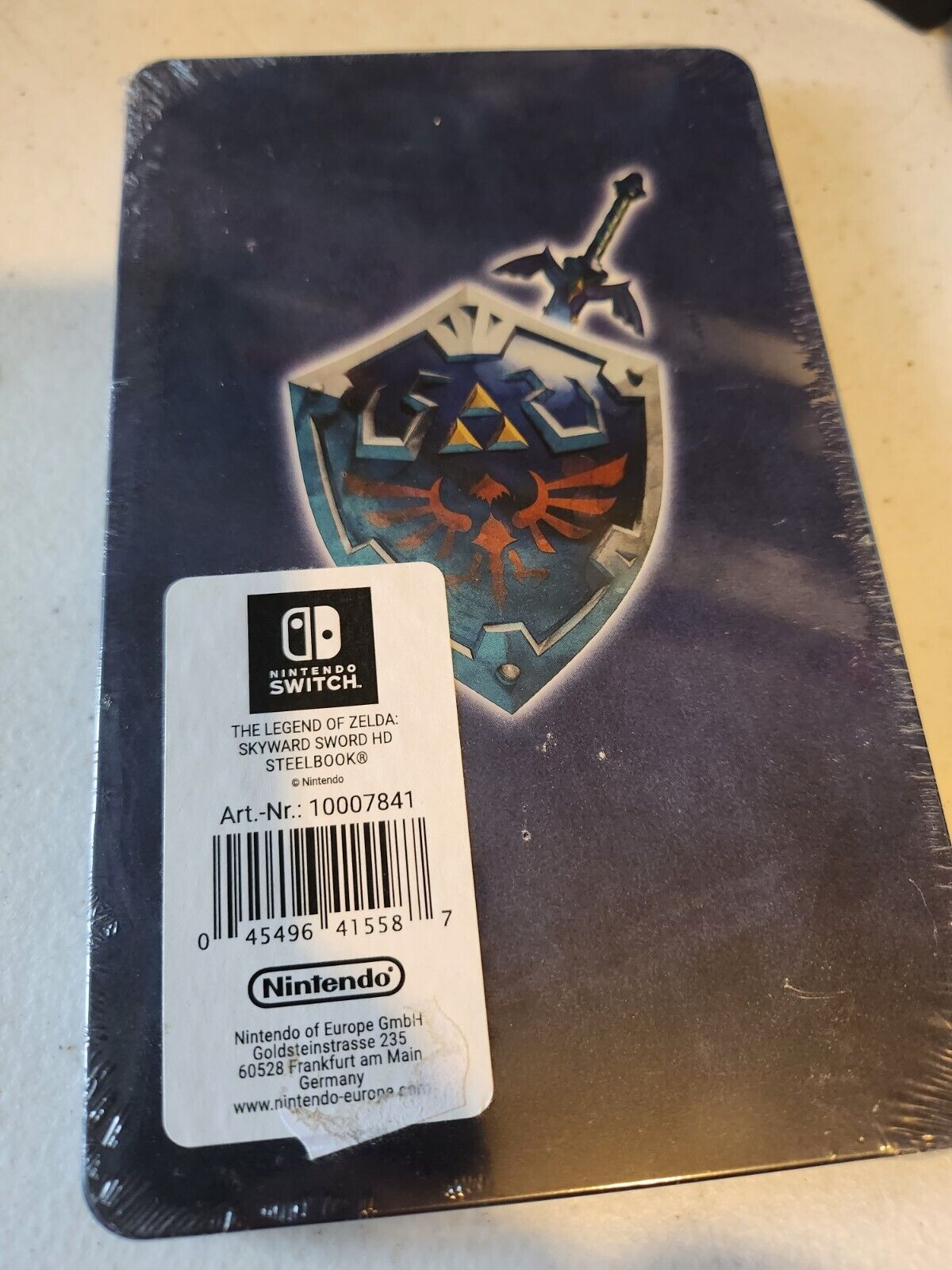 STEELBOOK THE LEGEND OF ZELDA SKYWARD SWORD NEW (STEELBOOK ONLY)