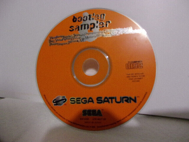 CD BOOTLEG SAMPLER SEGA SATURN