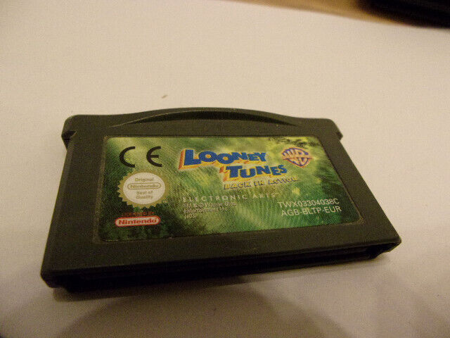 nintendo game boy advance looney tunes back in action