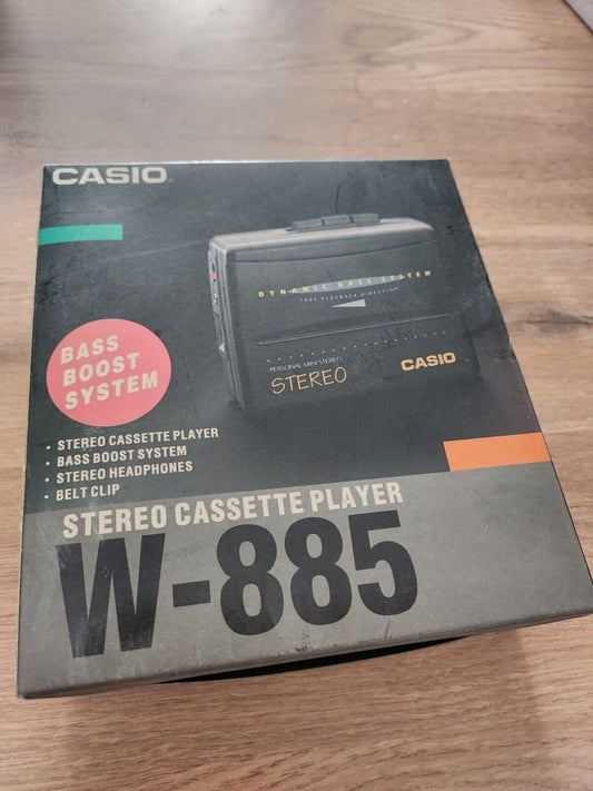 Walkman Casio W-885 Casette Player  / neuf  . new 