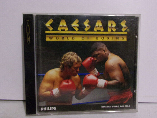 CAESARS WORLD O BOXING PHILIPS CDI CD-I COMPLET FRANÇAIS RARE