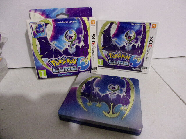 Pokemon Lune édition collector avec Steelbook, Nintendo 3DS