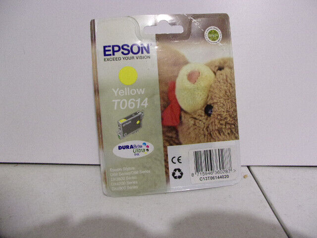 Cartouche EPSON originale TO614 T0614 yellow