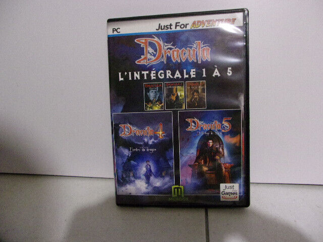 pour pc  L'INTEGRALE DRACULA 1 a 5