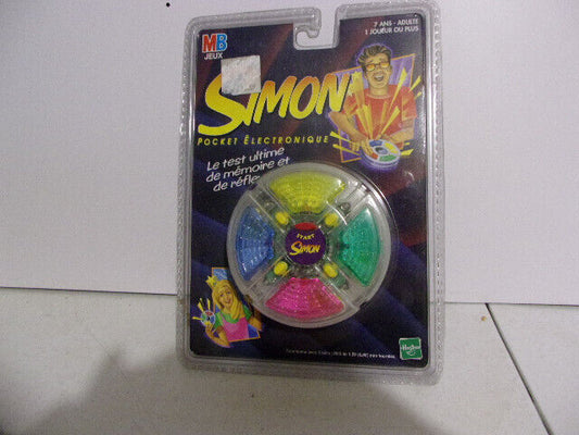 MB Electronics (Milton Bradley) - Handheld Game - Pocket Simon neuf sous blister