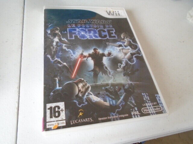 Jeu Console Nintendo Wii - STAR WARS Le pouvoir de la force complet