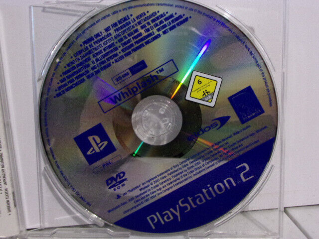 Jeu PS2 Whiplash Version PROMO FR [RARE]