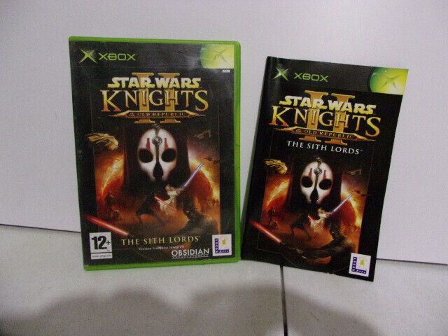 Jeu XBOX Star Wars Knights Of The Old Republic II / 2 The Sith Lords Complet FR 