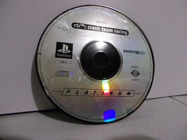 CTR Crash Team Racing CD SEUL sur PlayStation 1 Ps1 - FR