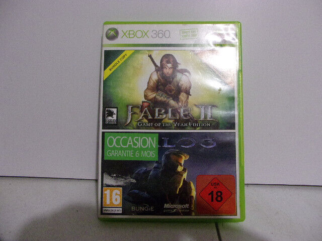 Fable 2 + Halo 3 Bundle 2 Jeux - Microsoft Xbox 360