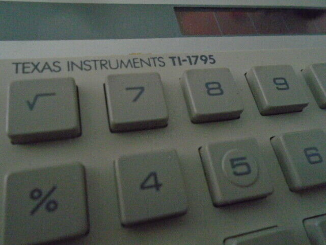 Texas Instruments ti-1795 Calculatrice