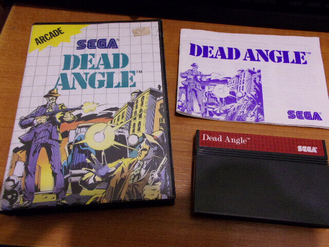 DEAD ANGLE - SEGA Master System ( Complet - Pal )