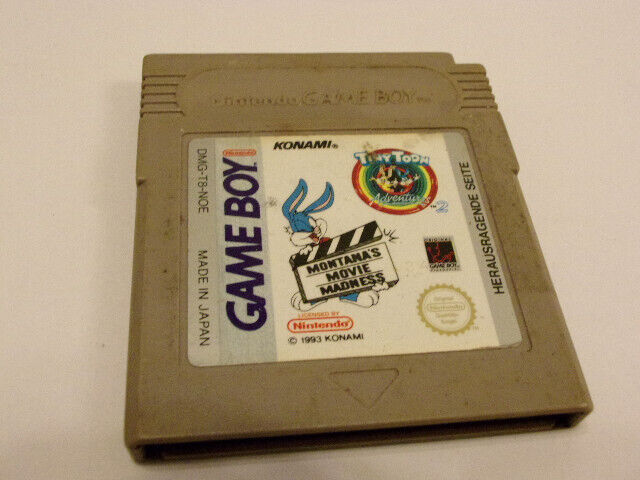 Tiny Toon Adventures 2 Montana's Movie Madness Gameboy