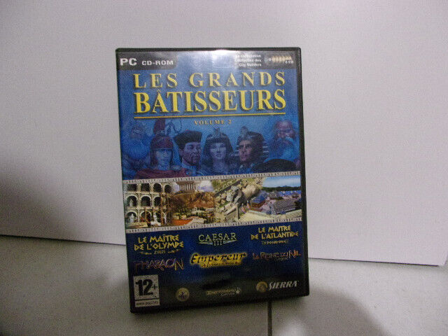 LES GRANDS BATISSEURS VOLUME 2 - 6 JEUX PC