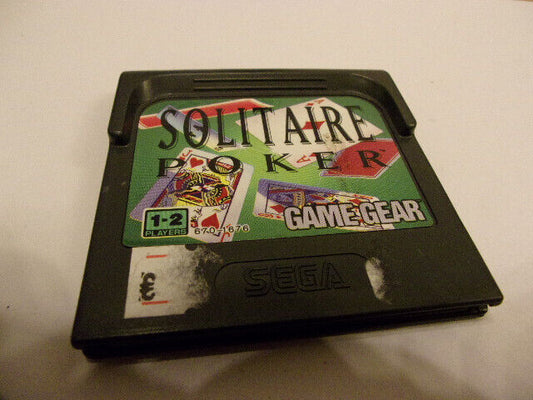 Sega Game Gear - Solitaire Poker