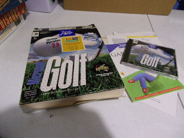 Microsoft Golf Version 2.0 - coffret PC big box - FR - Avec Notice