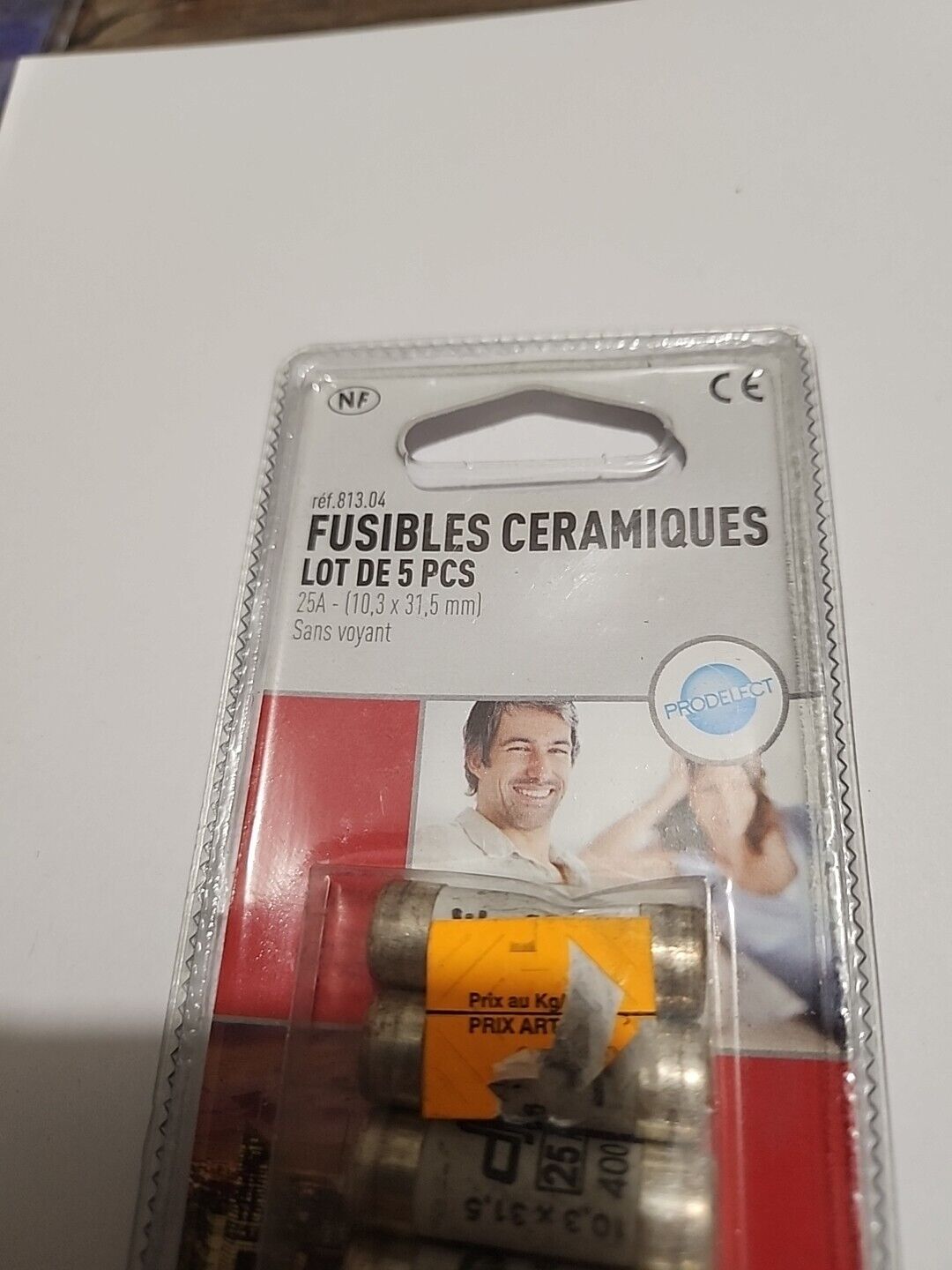 5 Fusibles 25A Dimension 10.3 X 31.5 MM 