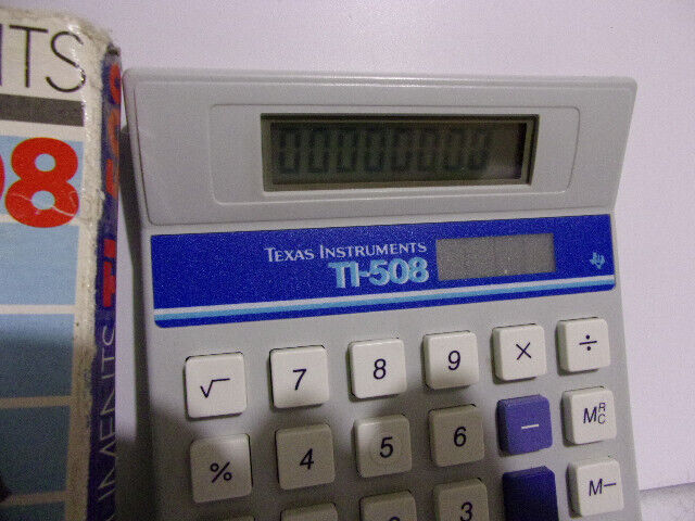 Texas Instruments ti-508 vintage