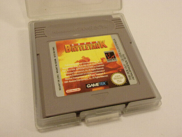 Super BattleTank Nintendo Game Boy PAL EUR GameBoy GB Battle Tank