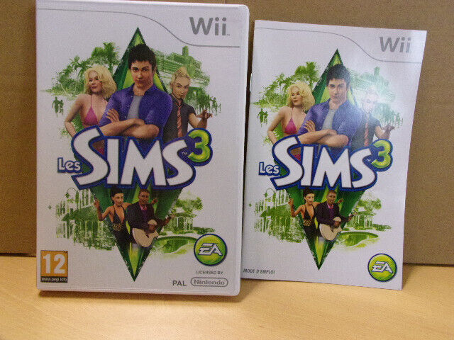 Les Sims 3 Nintendo Wii Complet FR