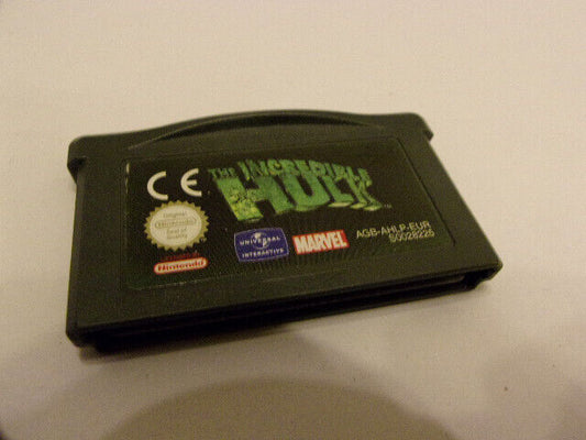 The Incredible Hulk sur Nintendo Gameboy Advance GBA - EUR TBE