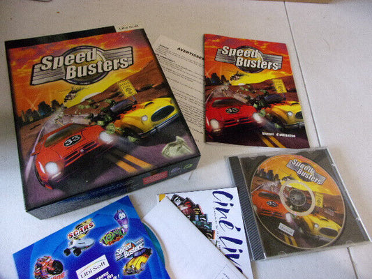 Speed busters 1ere edition PC FR Big Box carton FR