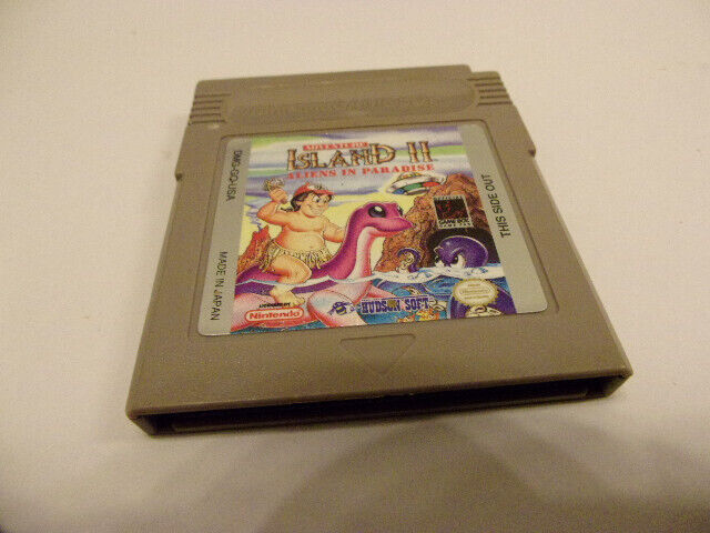 Adventure Island 2 II Nintendo Gameboy Game Boy GB Cartouche Seule NTSC-U/C USA