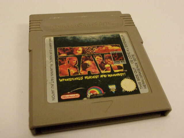 Nintendo Game Boy WWF RAW