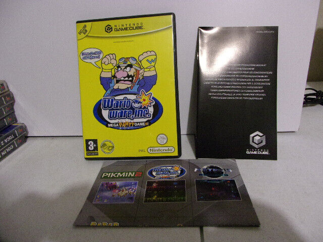 Wario Ware inc. Gamecube sans notice PAL FR Game Cube