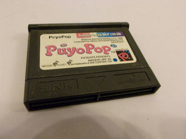 Jeu Neo Geo Pocket - PuyoPop- Neo Geo Pocket Color