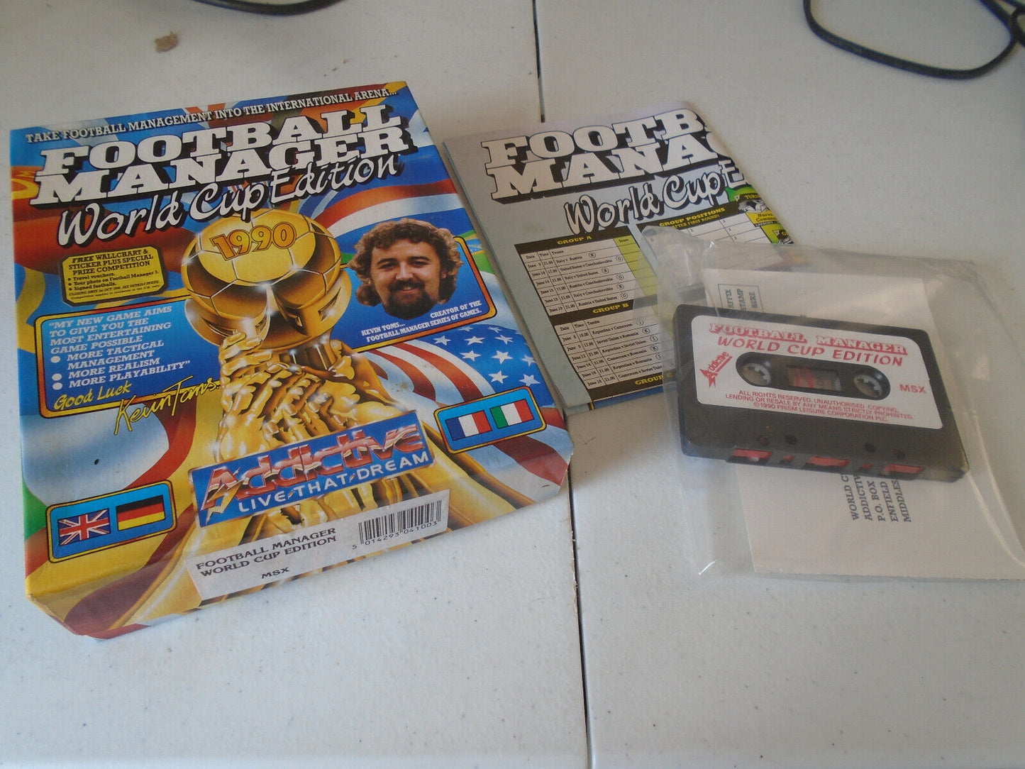 football manager world cup edition pour MSX 