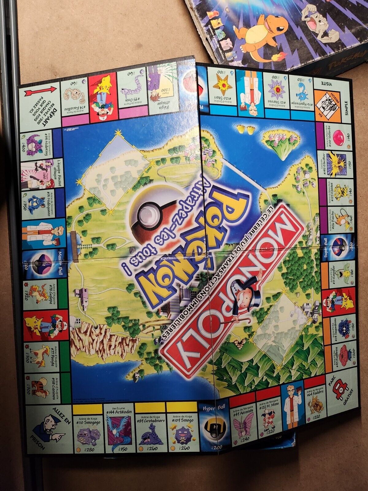 Monopoly Pokémon Edition Collector - Vintage - Jeu Complet 