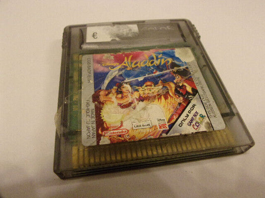 JEU NINTENDO GAME BOY COLOR  " ALADDIN " PAL