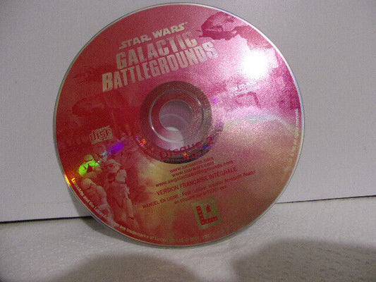 Jeu PC Star Wars Galactic Battlegrounds VF disque 2