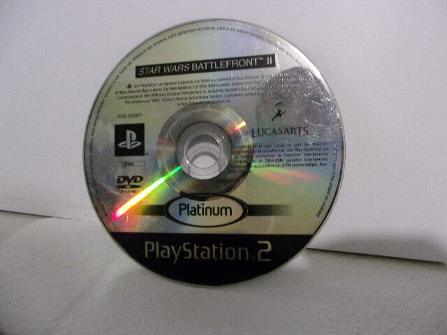 STAR WARS BATTLEFRONT II : JEU Sony PLAYSTATION 2 PS2  cd seul