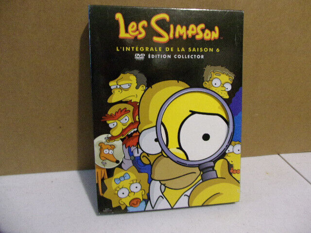 DVD - LES SIMPSON - Intégrale de la saison 6 - Édition collector 