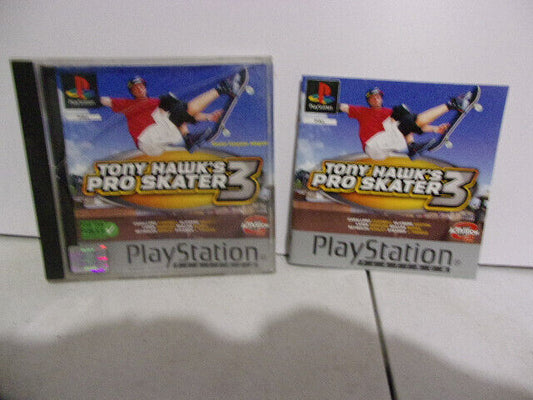 Tony Hawks Pro Skater 3 - PS1 Complet PAL VF Platinum PlayStation