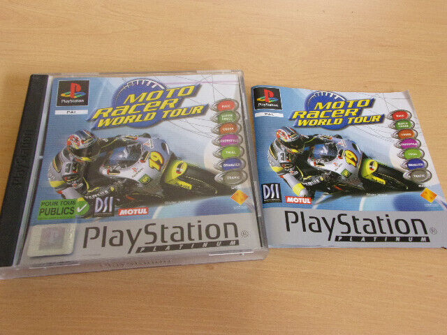 Moto Racer World Tour / Playstation 1 PS1 / Complet / PAL FR