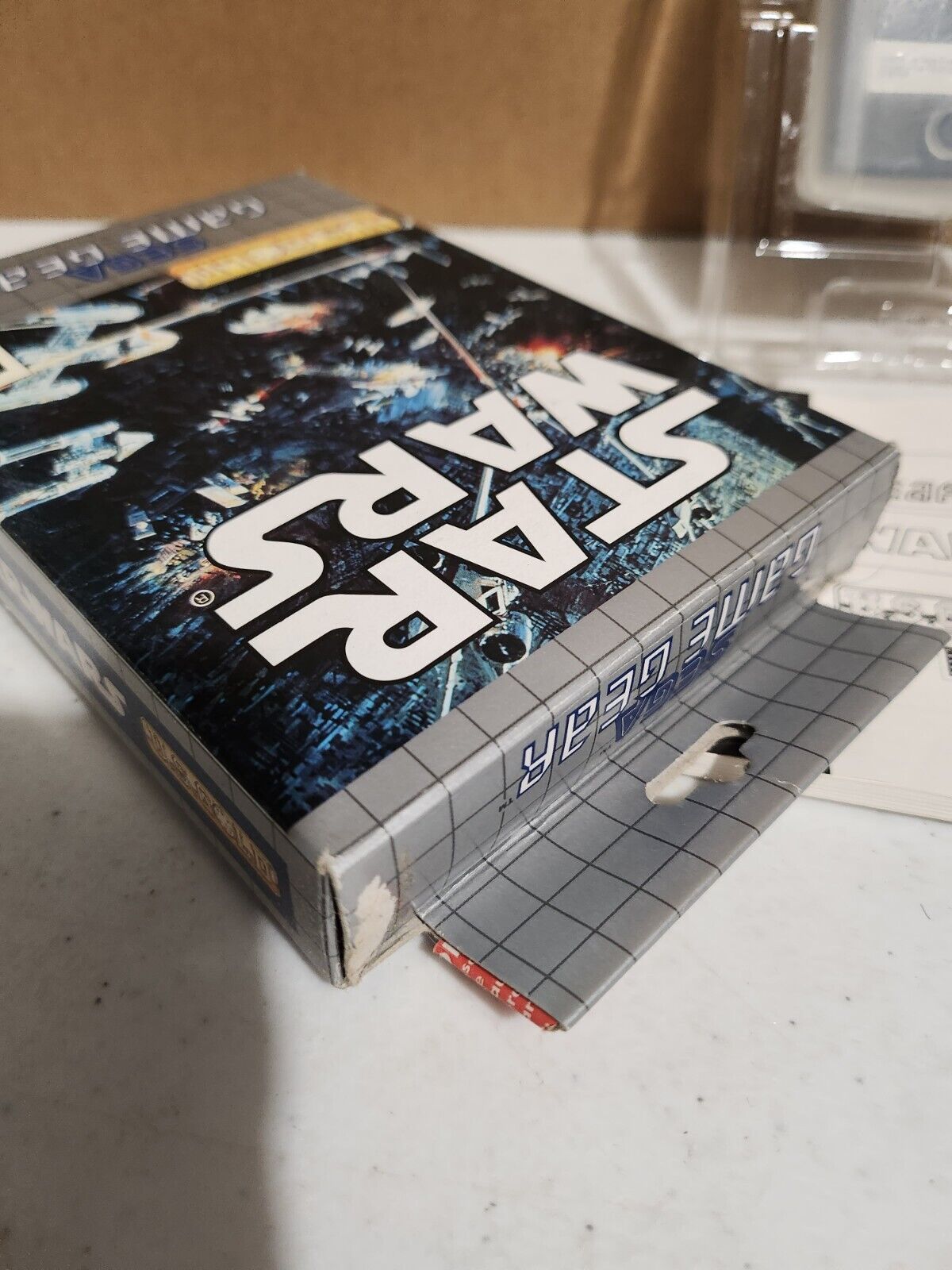 jeu sega game gear star wars complet TBE