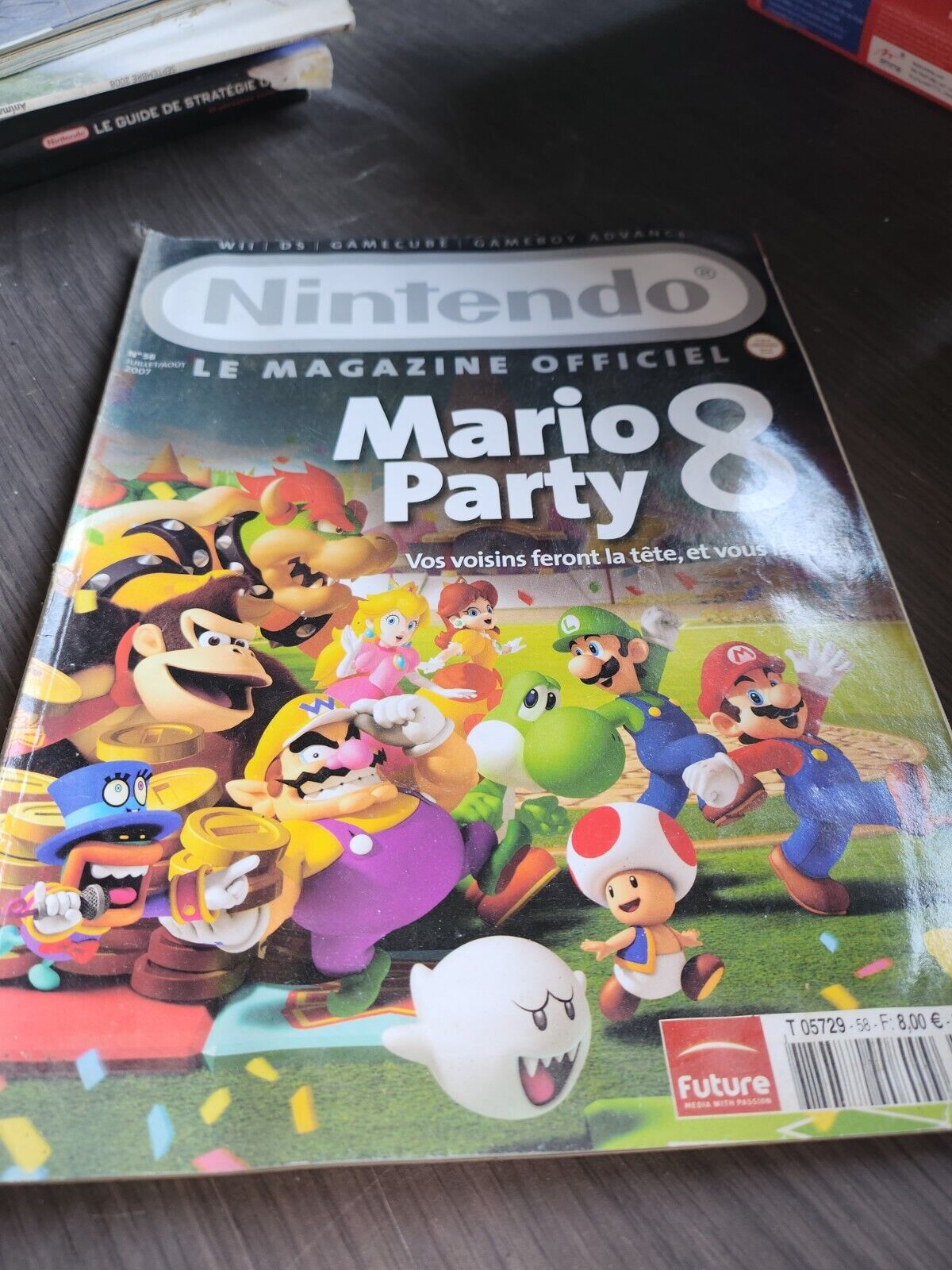 Nintendo Le Magazine Officiel N°58 Sur Wii Game Cube Gameboy Adv Mario Party 8