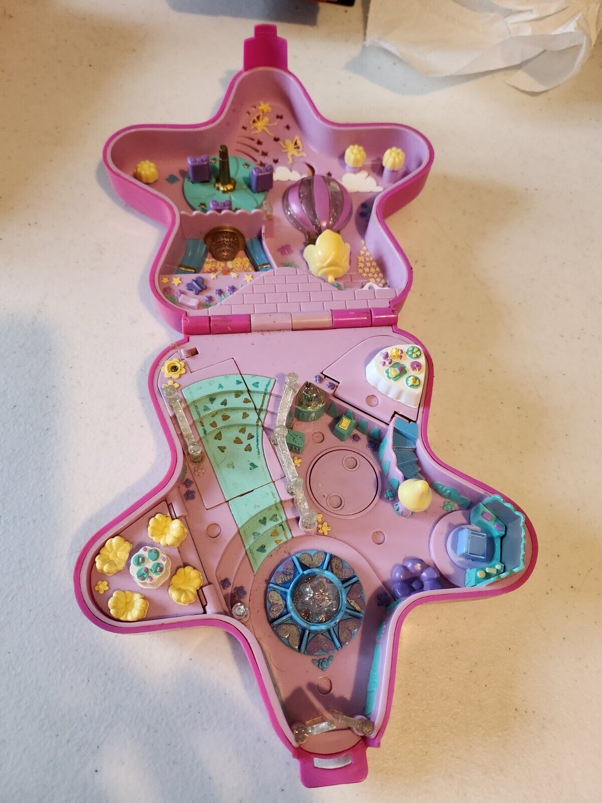 Vintage poly Pocket christmas loose