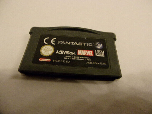 NINTENDO GAME BOY advance gba marvel 4 fantastic