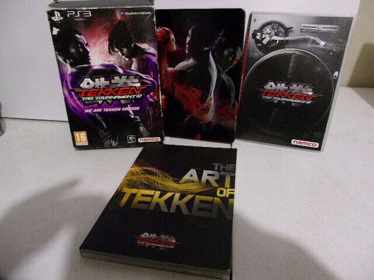 Tekken Tag Tournament 2 We are Tekken edition Artbook, OST, boîtier Métal PS3