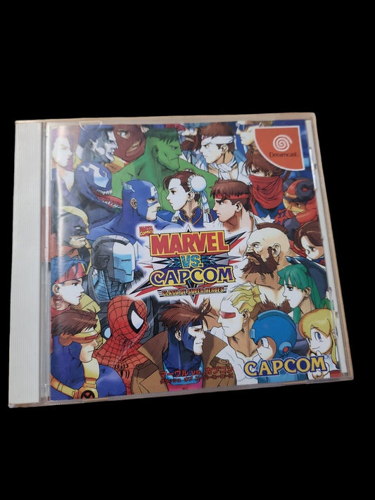 ✨MARVEL VS CAPCOM CLASH OF SUPER HEROES DREAMCAST SEGA JAP 