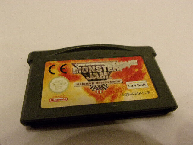 Nintendo Monster Jam Nintendo Game Boy Advance GBA